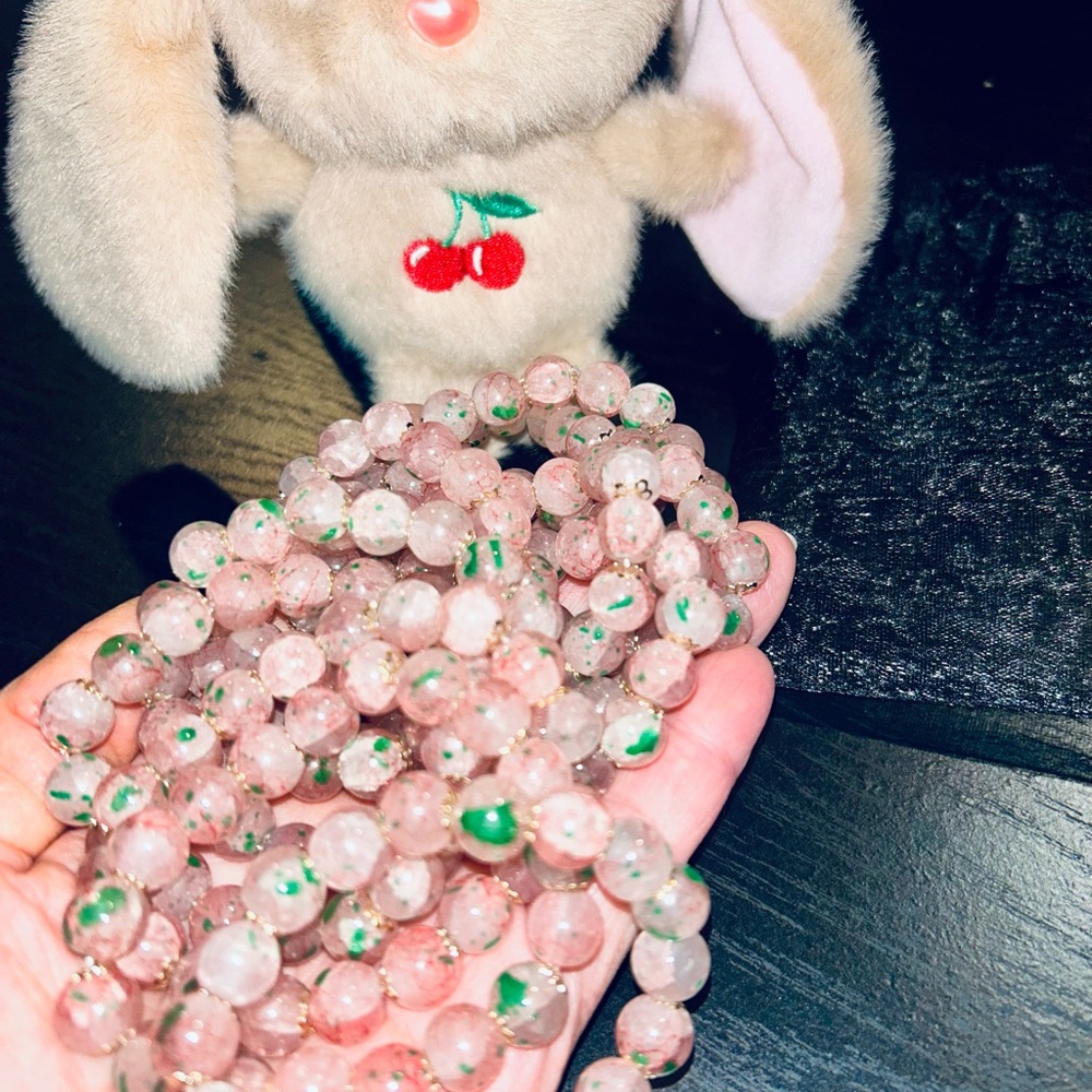 SALE One NWT Pink Beaded Bracelet - Gorgeous Beads -